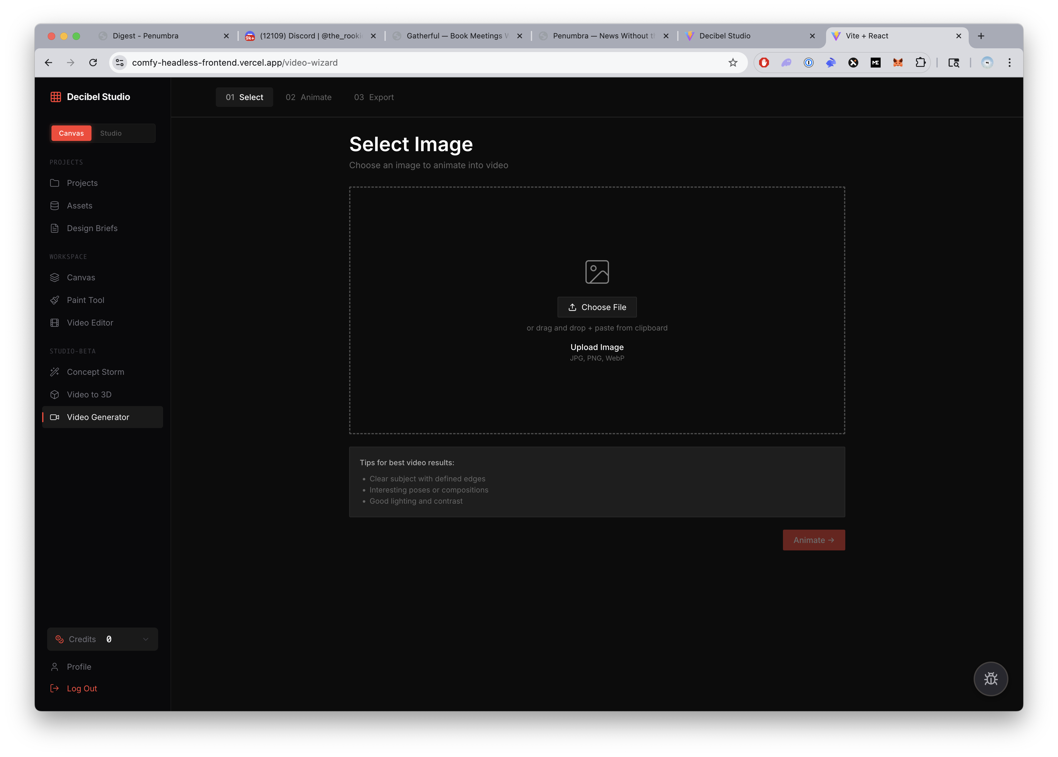 Video generation