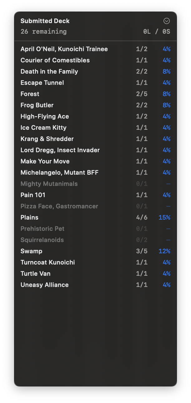 Live Deck Tracker